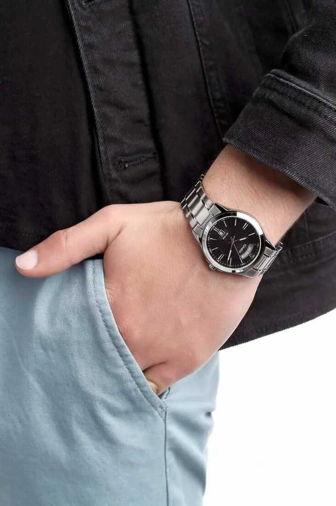 Vyriškas laikrodis CASIO MTP-1381D-3AV (zd076d) + BOX