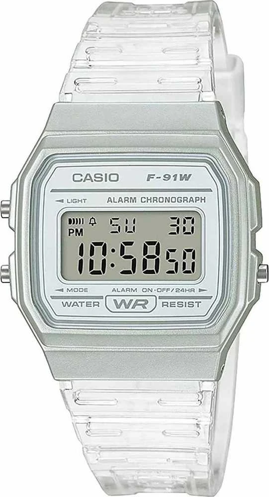 Laikrodis moterims Casio Retro Vintage F-91WS-7 (zd648c) + BOX