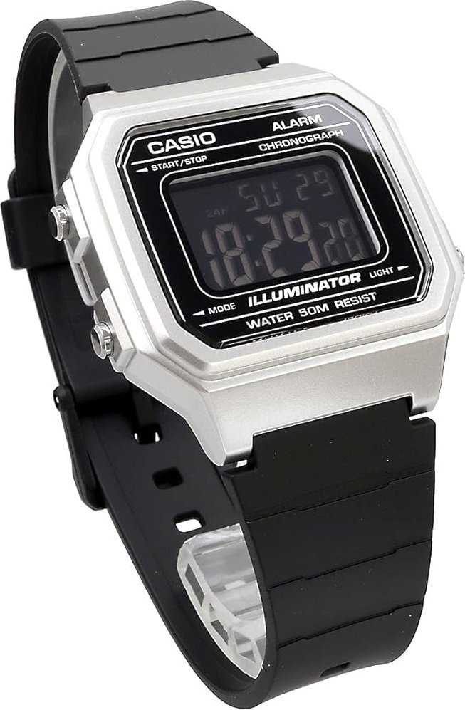 UNISEX CASIO W-217HM-7B LAIKRODIS + DĖŽĖ