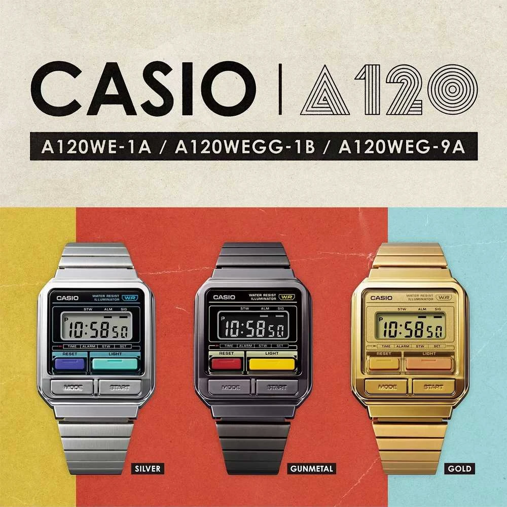 Laikrodis Casio Vintage A120WEG-9AEF