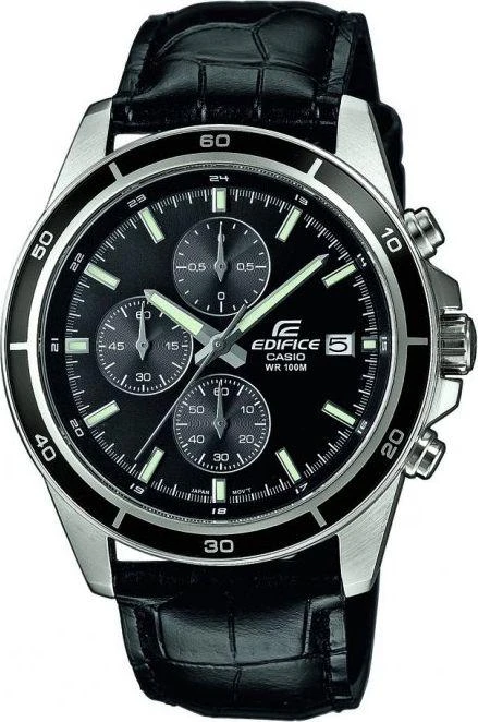 CASIO EDIFICE VYRIŠKAS LAIKRODIS Chronografas EFR-526L-1AV + BOX