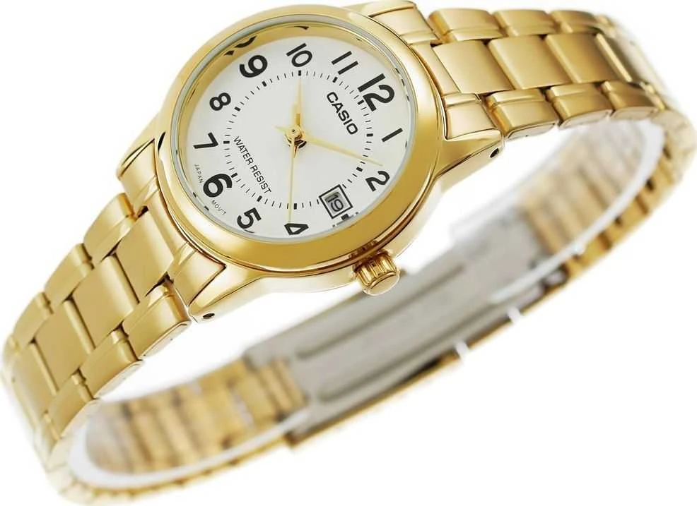 Laikrodis CASIO LTP-V002G-7B WOMEN S WATCH (zd587f) + BOX