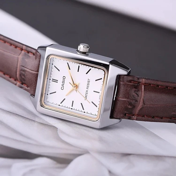 CASIO LTP-V007L-7E2 MOTERIS LAIKRODIS + DĖŽĖ (zd639i)
