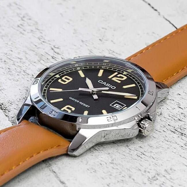Vyriškas laikrodis CASIO MTP-V004L-1B2 + BOX