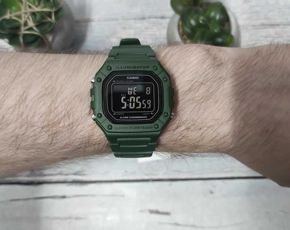 Laikrodis Casio W-218H-3BVEF