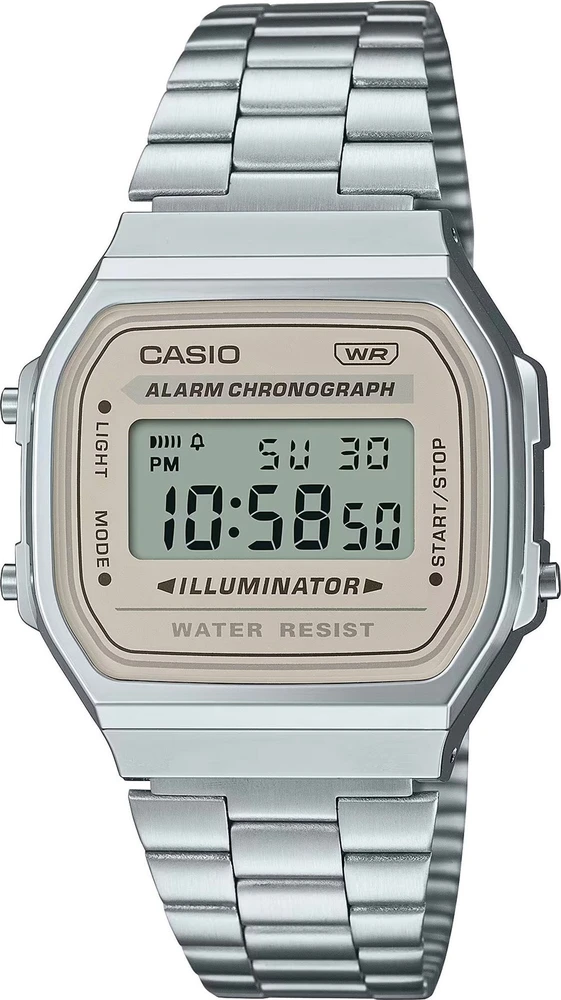 CASIO Retro Vintage UNISEX WATCH A168WA-8A + BOX
