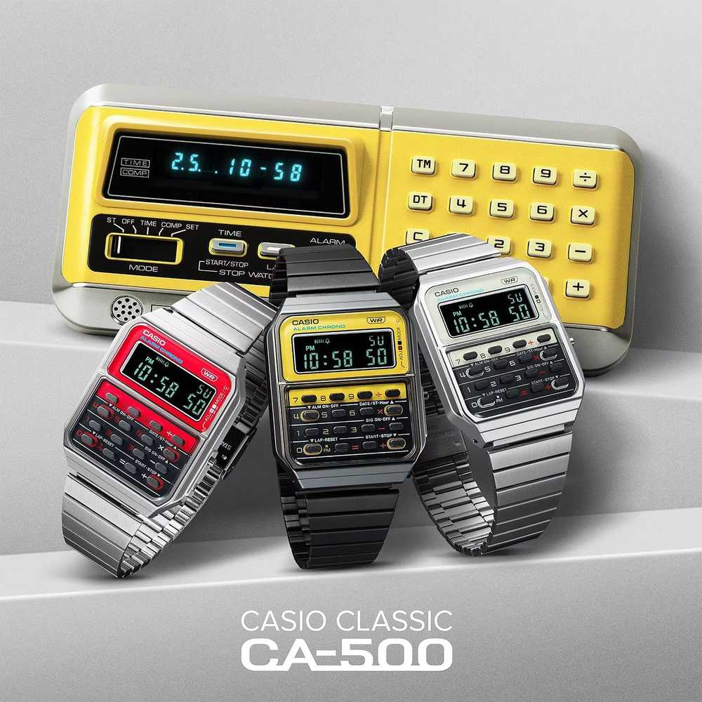 Laikrodis Casio Vintage CA-500WE-4BEF