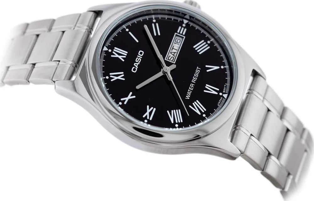 Laikrodis vyrams CASIO MTP-V006D-1B (zd210d) + dėžutė