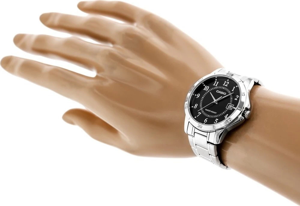 Laikrodis CASIO MEN'S WATCH MTP-V004D-1B (zd047d) + BOX