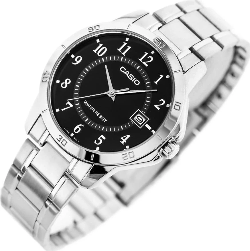 Laikrodis CASIO MEN'S WATCH MTP-V004D-1B (zd047d) + BOX