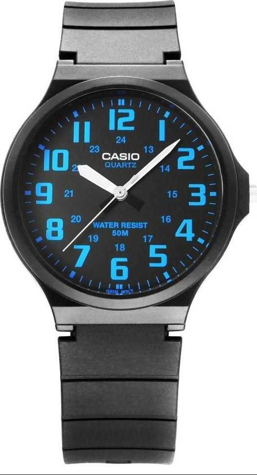 Laikrodis Casio Kolekcija Vintage CASIO COLLECTION SIMPLE - Mėlynas MW-240-2BVDF