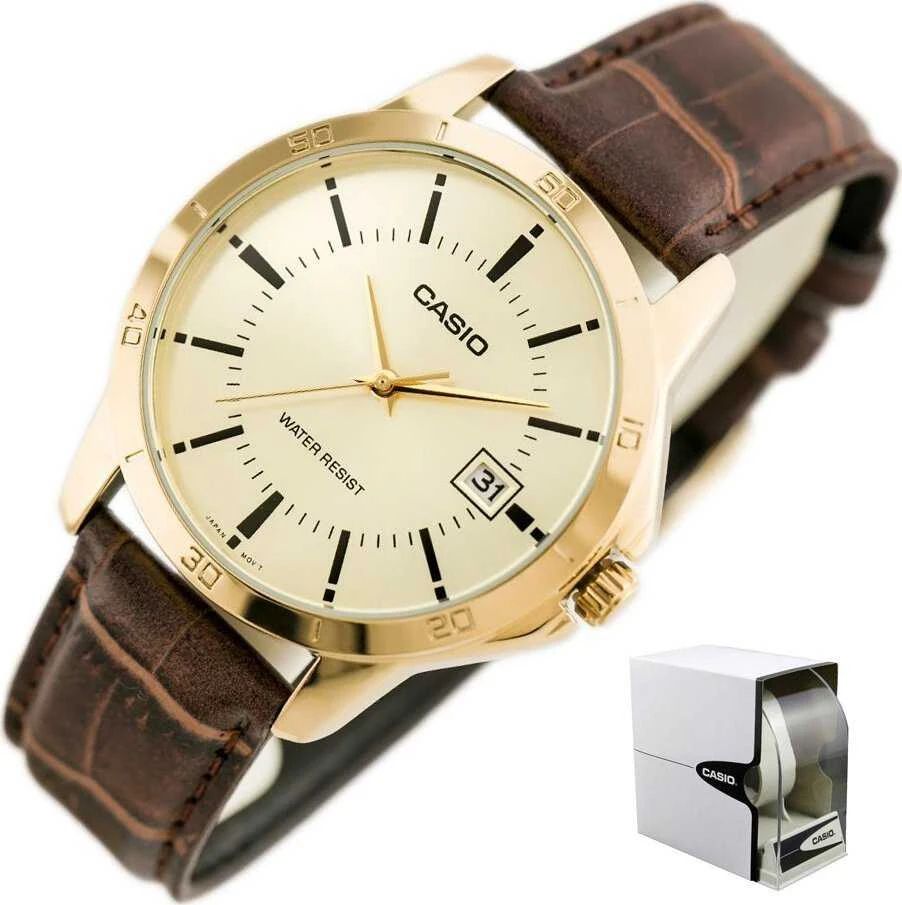 Laikrodis vyrams CASIO MTP-V004GL 9A (zd046c) + dėžutė