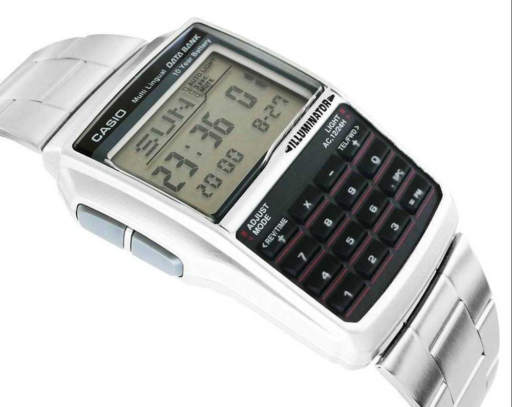 Laikrodis CASIO VINTAGE DATABANK MALE WATCH DBC-32D-1ADF (zd162b) + BOX