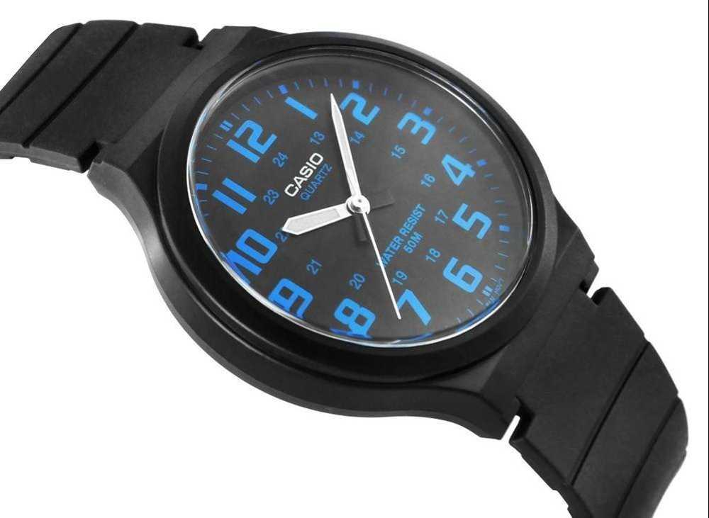 Laikrodis Casio Kolekcija Vintage CASIO COLLECTION SIMPLE - Mėlynas MW-240-2BVDF