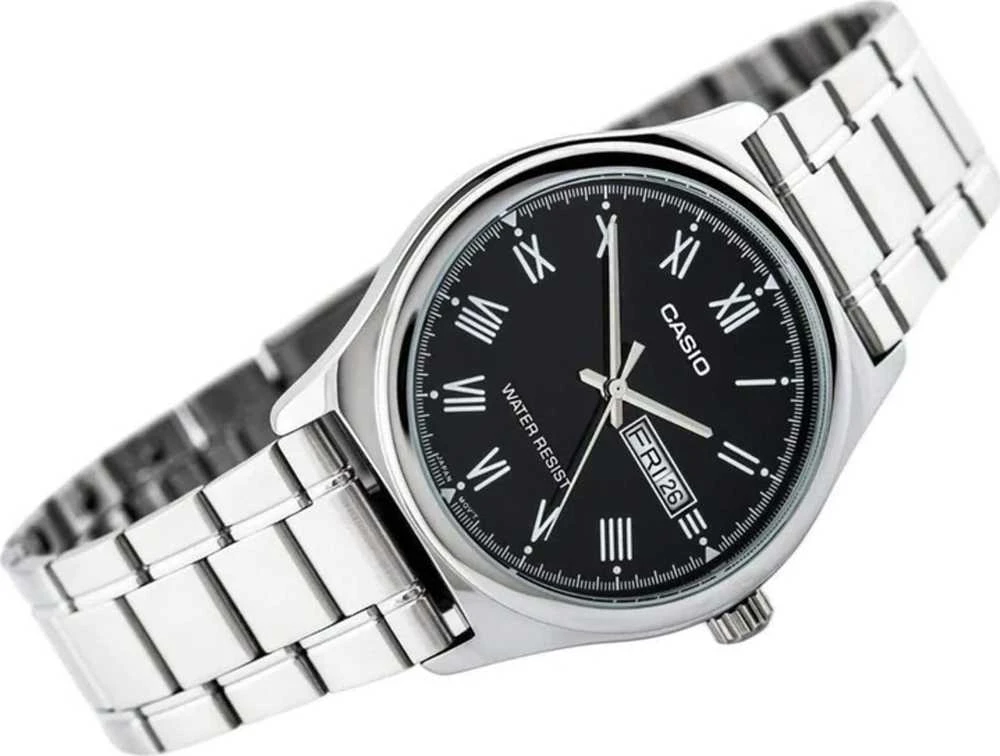 Laikrodis vyrams CASIO MTP-V006D-1B (zd210d) + dėžutė