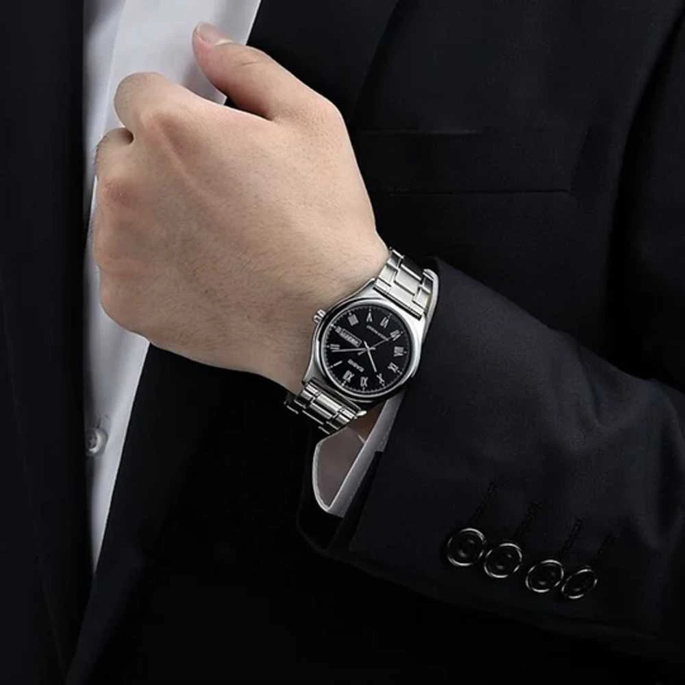 Laikrodis vyrams CASIO MTP-V006D-1B (zd210d) + dėžutė