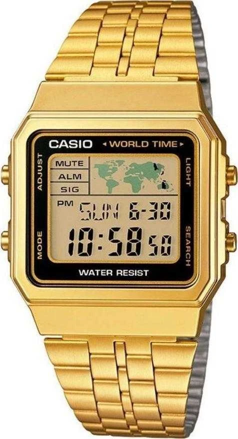 Laikrodis CASIO VINTAGE MEN'S WATCH A500WGA-9DF (zd158d) + BOX