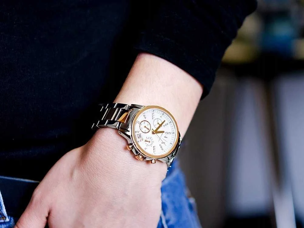 Laikrodis Damski ARMANI EXCHANGE Banks Chronograph AX4331 + BOX