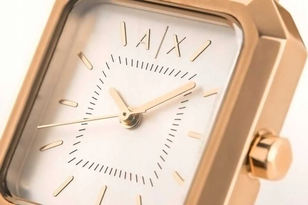 Moteriškas laikrodis + Apyrankė ARMANI EXCHANGE AX7164SET + Dėžutė