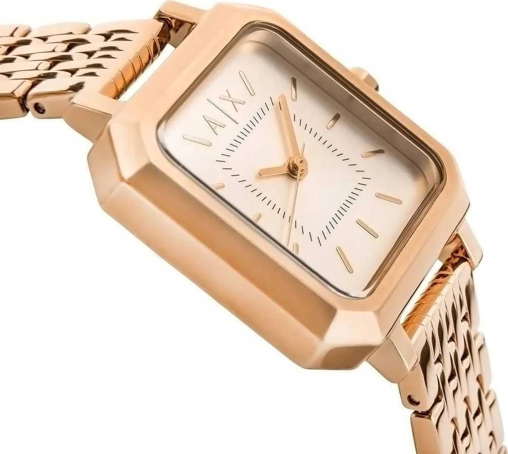 Moteriškas laikrodis + Apyrankė ARMANI EXCHANGE AX7164SET + Dėžutė
