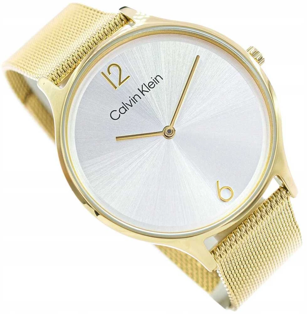 CALVIN KLEIN Nesenstantis tinklinis laikrodis moterims 25200003 + Dėžutė