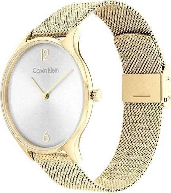 CALVIN KLEIN Nesenstantis tinklinis laikrodis moterims 25200003 + Dėžutė