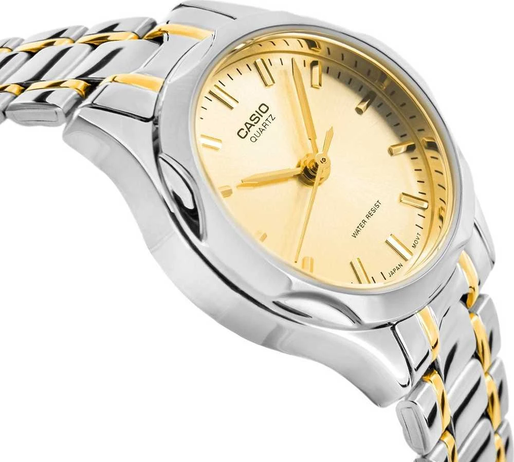 CASIO LTP-1275SG-9A moteriškas laikrodis (zd580b) + dėžutė