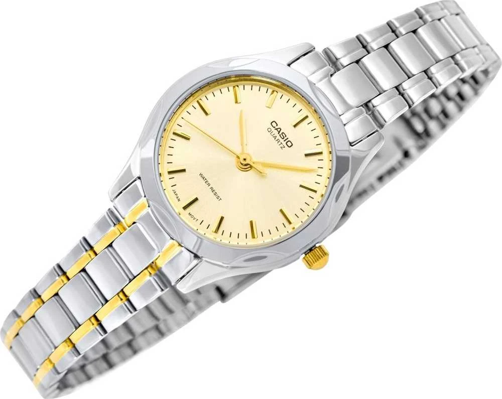 CASIO LTP-1275SG-9A moteriškas laikrodis (zd580b) + dėžutė