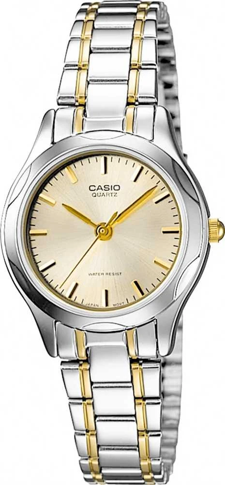 CASIO LTP-1275SG-9A moteriškas laikrodis (zd580b) + dėžutė