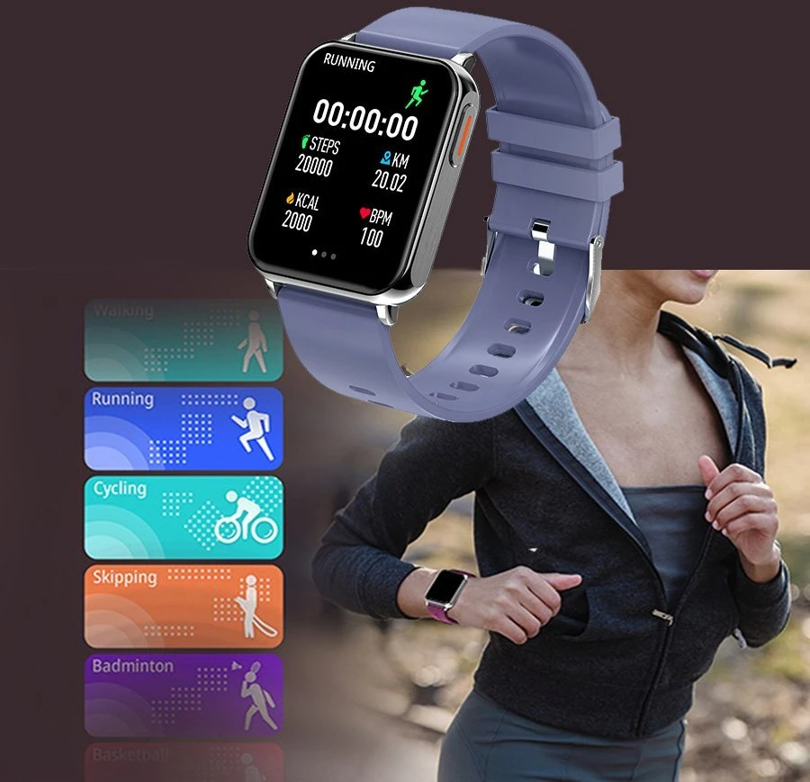 Išmanusis laikrodis UNISEX GRAVITY GT17-2 - AMOLED, DODATKOWY PASEK (sg038b)