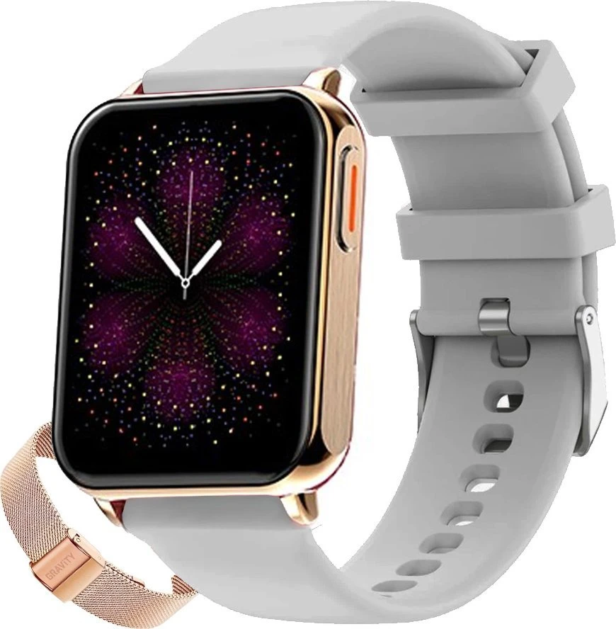 Išmanusis laikrodis UNISEX GRAVITY GT17-4 - AMOLED, DODATKOWY PASEK (sg038d)