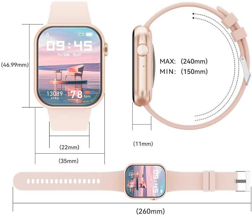 Išmanusis laikrodis UNISEX GRAVITY GT18-8 - BLUETOOTH CONNECTIONS, ADDITIONAL PASSAGE (sg036h)