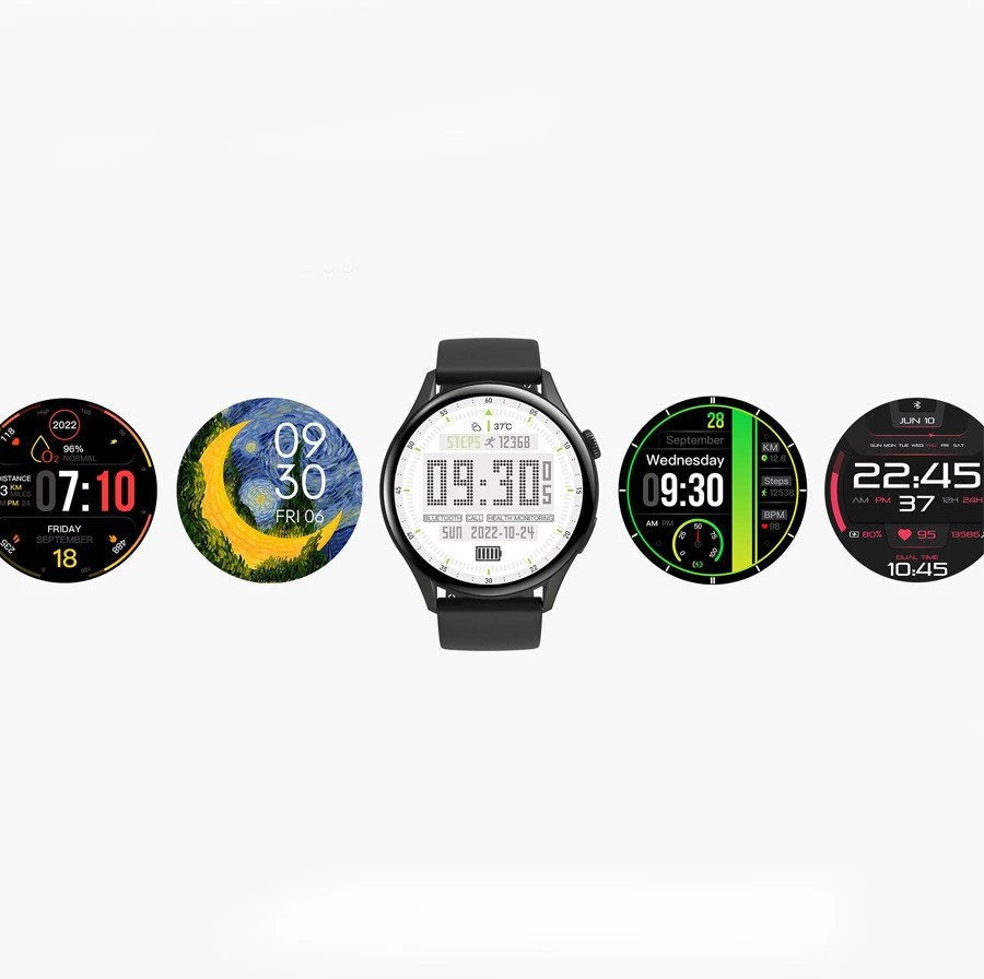 Išmanusis laikrodis DAMSKI GRAVITY GT11-6 - AMOLED, DODATKOWY PASEK (sg044f)