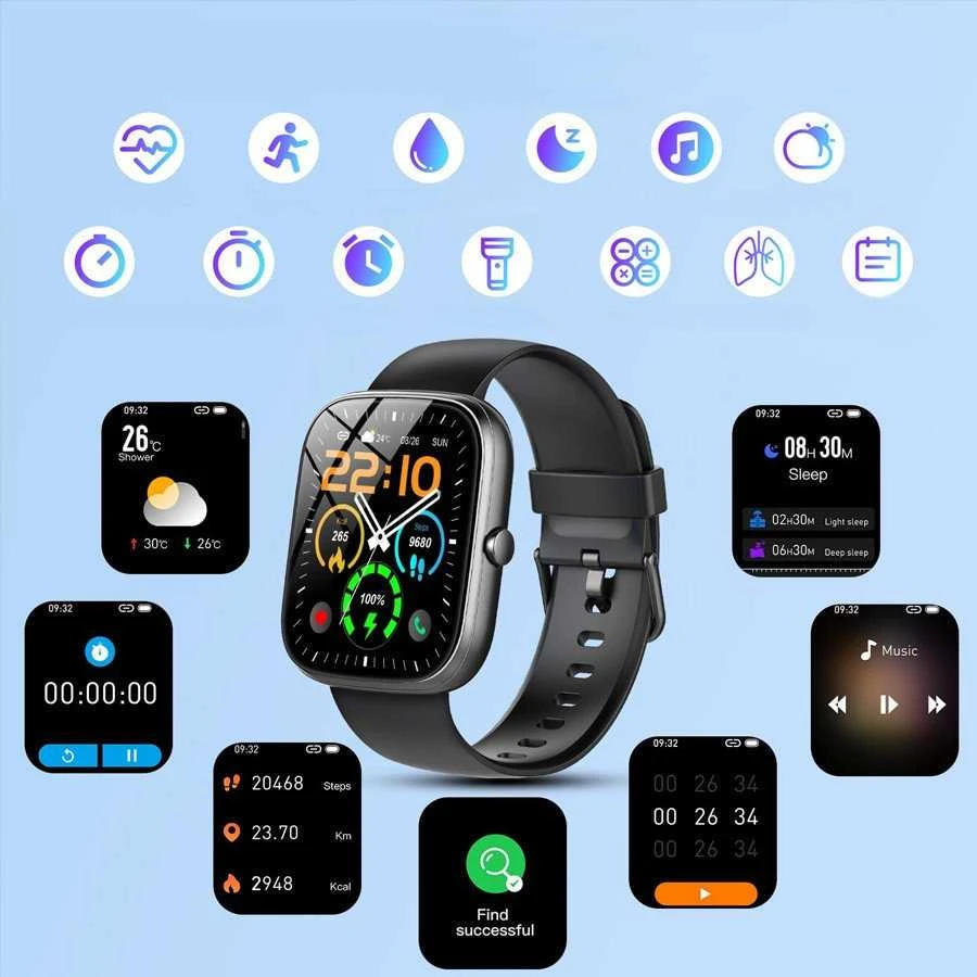 Išmanusis laikrodis UNISEX GRAVITY GT18-8 - BLUETOOTH CONNECTIONS, ADDITIONAL PASSAGE (sg036h)