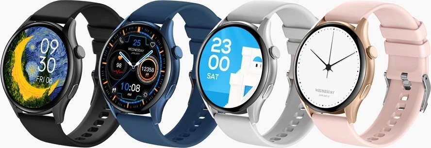 Išmanusis laikrodis DAMSKI GRAVITY GT11-2 - AMOLED, DODATKOWY PASEK (sg044b)