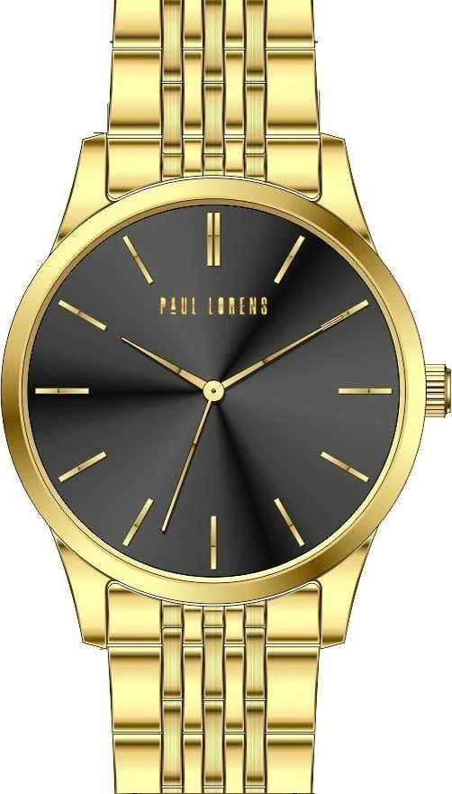 PAUL LORENS MALE WATCH - PL20014B-1D1 (zg390d) + BOX
