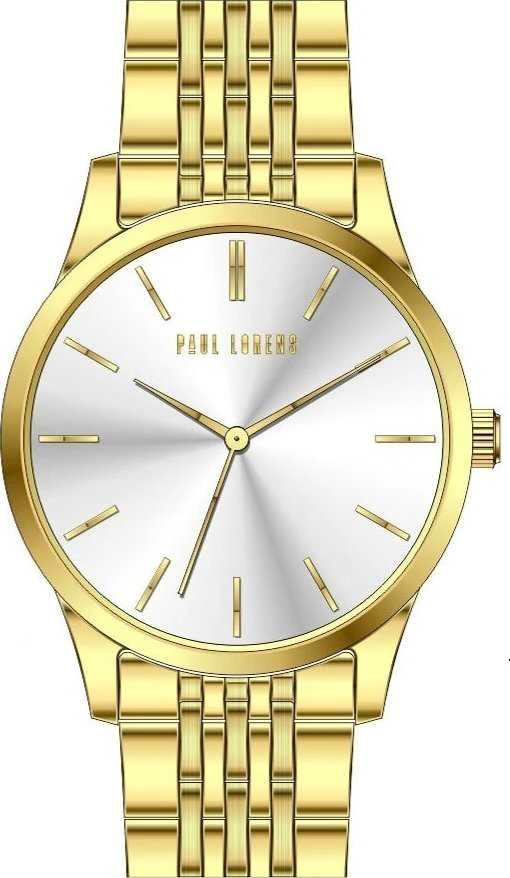 PAUL LORENS MALE WATCH - PL20014B-3D1 (zg390b) + BOX
