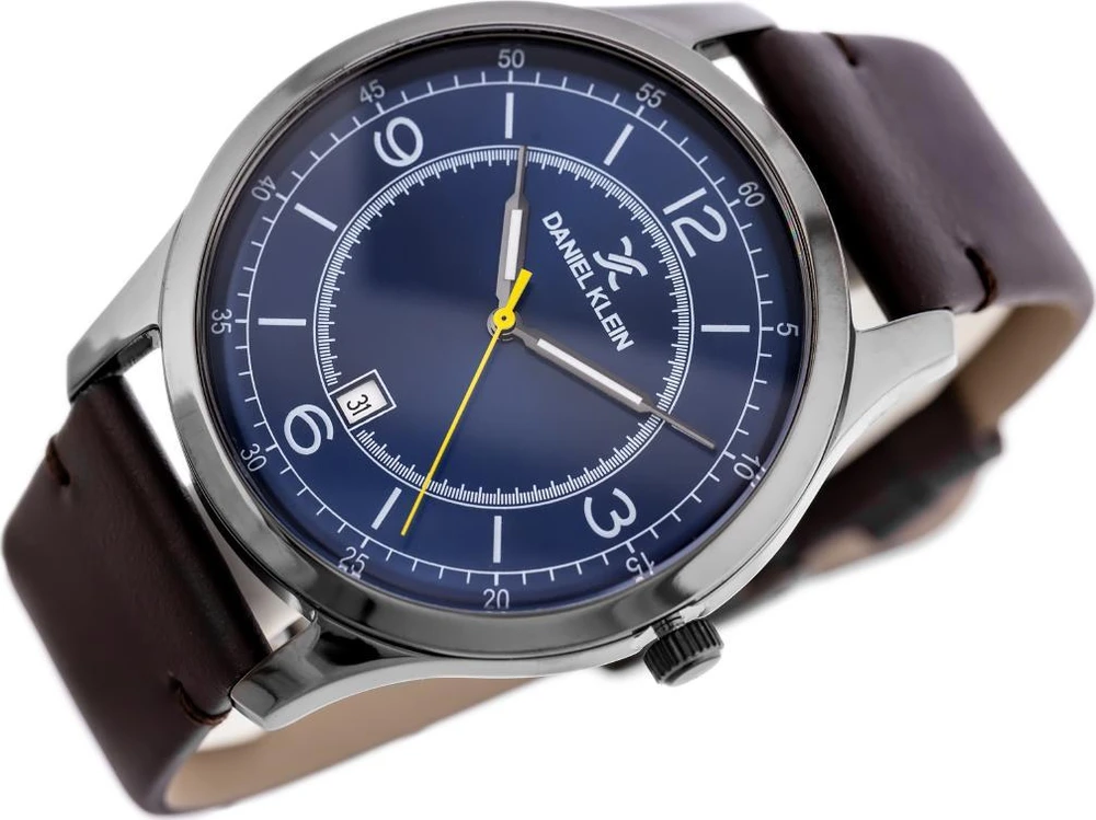 Laikrodis Daniel Klein Vyriškas laikrodis DANIEL KLEIN 12500-5 (zl015e) + BOX