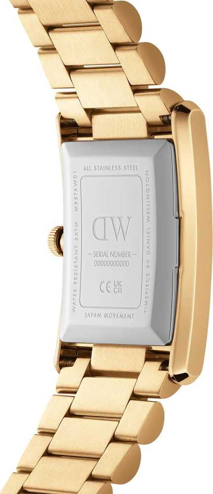 Moteriškas laikrodis DANIEL WELLINGTON 24mm Bound 3-Link DW00100703 + BOX