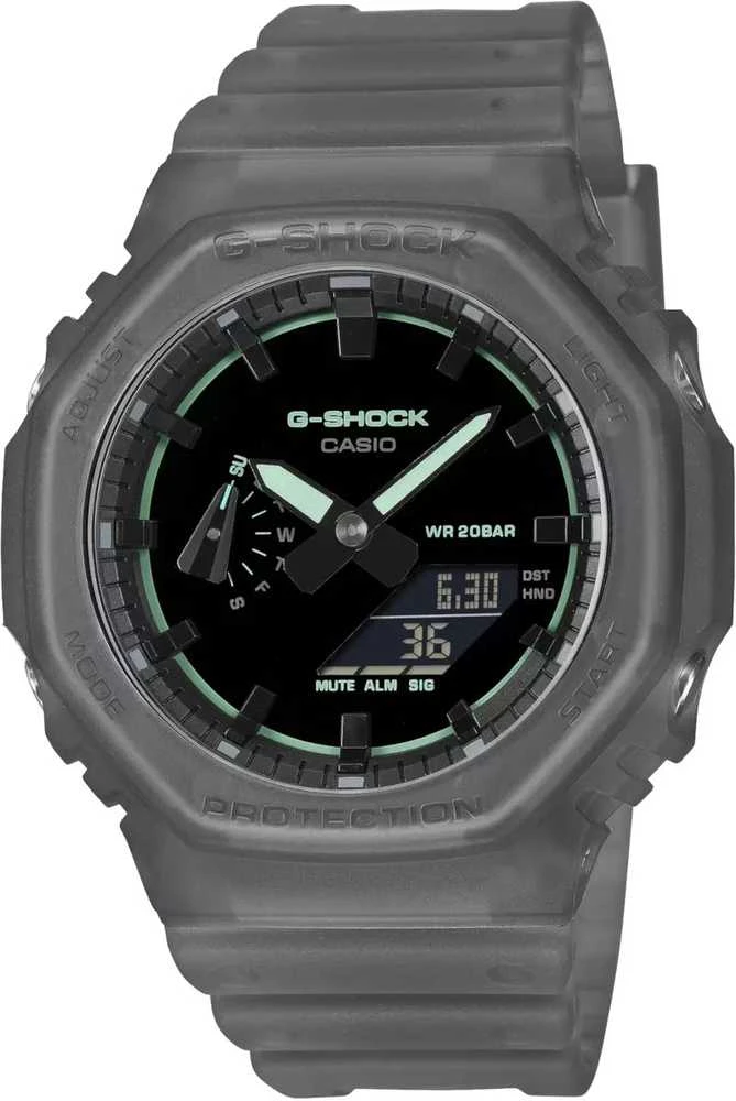 Laikrodis Originalus „Casio G-shock“ GA-2100K-1AER anglies pluošto šerdies apsauga