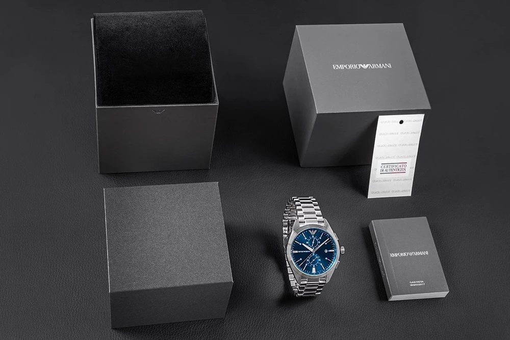 Vyriškas laikrodis EMPORIO ARMANI Claudio AR11541 + BOX