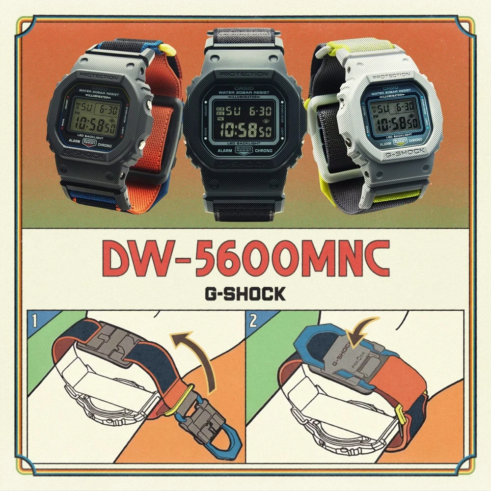 Laikrodis Casio G-Shock DW-5600MNC-1ER