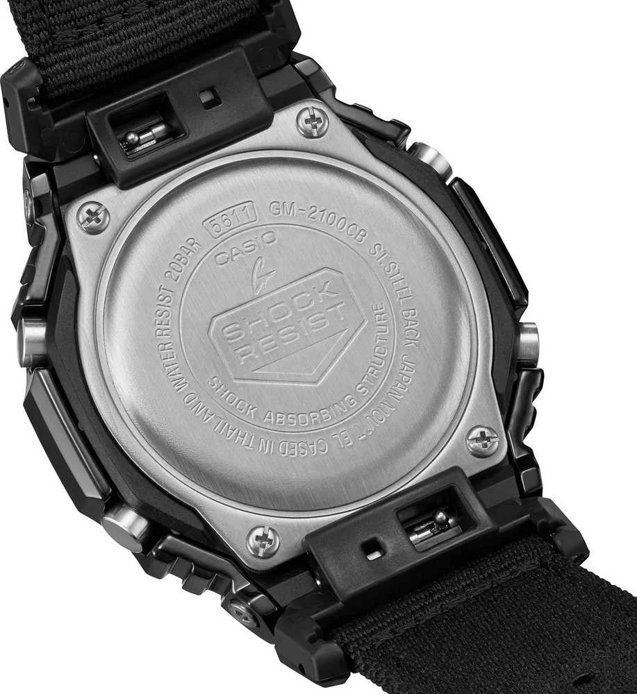 Laikrodis „Casio G-SHOCK ORIGIN GM-2100CB-1AER“ su metalu