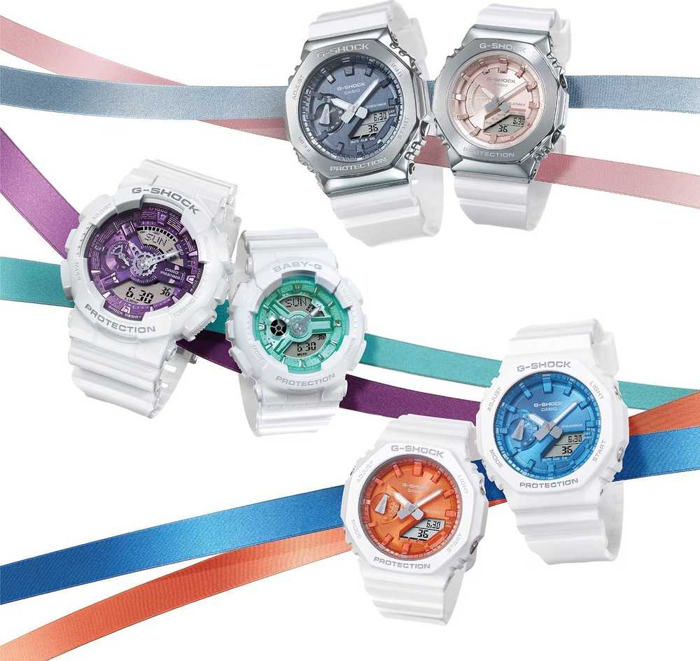 Laikrodis Casio G-SHOCK ORIGIN GM-2100WS-7AER METALU Dengtas