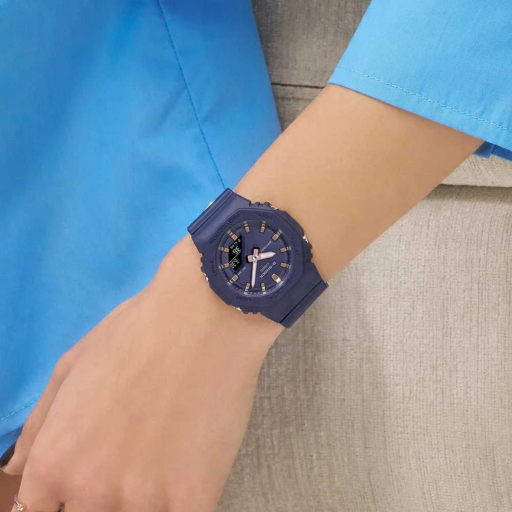 Laikrodis Casio G-Shock analoginis-skaitmeninis moteriškas GMA-P2100M-2AER