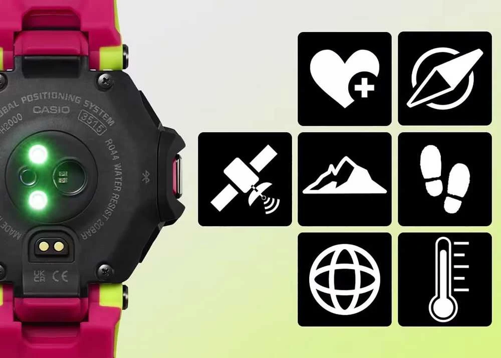 Laikrodis Casio G-SHOCK G-SQUAD SERIE GBD-H2000-1AER
