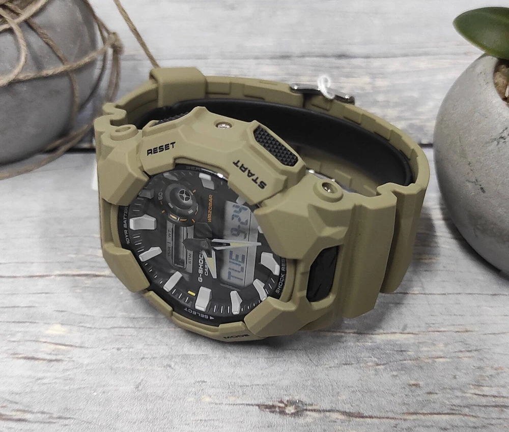 „Casio G-Shock Origin GA-010-5AER“ laikrodžio laikrodis su anglies pluošto šerdies apsauga