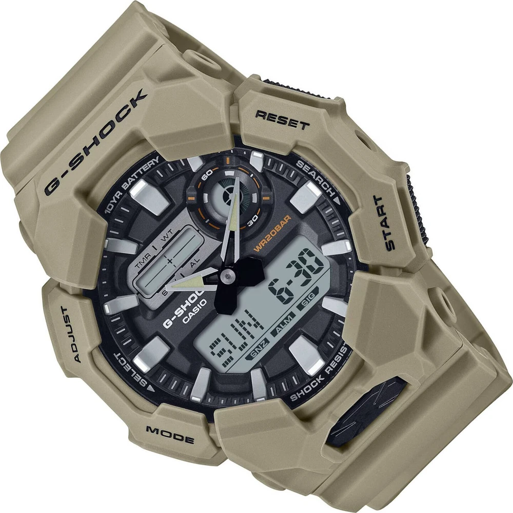 „Casio G-Shock Origin GA-010-5AER“ laikrodžio laikrodis su anglies pluošto šerdies apsauga