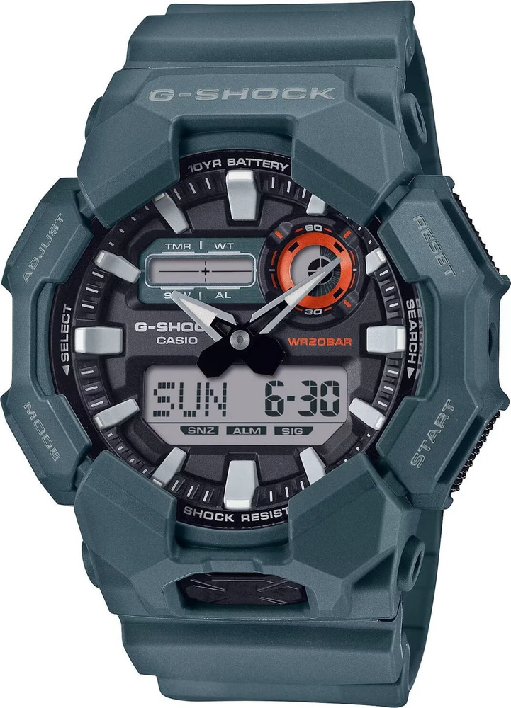 Laikrodis „Casio G-Shock Origin GA-010-2AER“ laikrodžio laikrodžio anglies pluošto šerdies apsauga