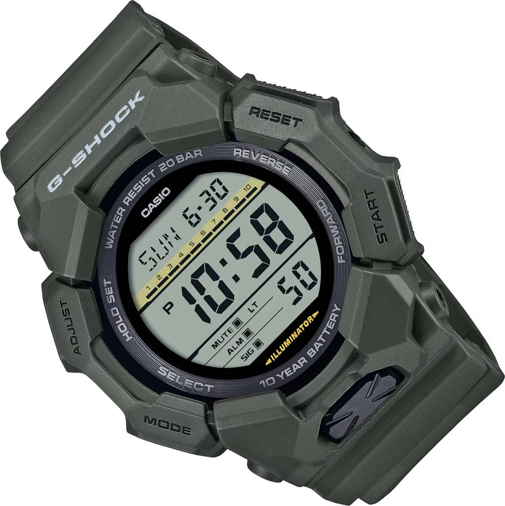 Laikrodis „Casio G-Shock Origin GD-010-3ER“ anglies pluošto šerdies apsauga